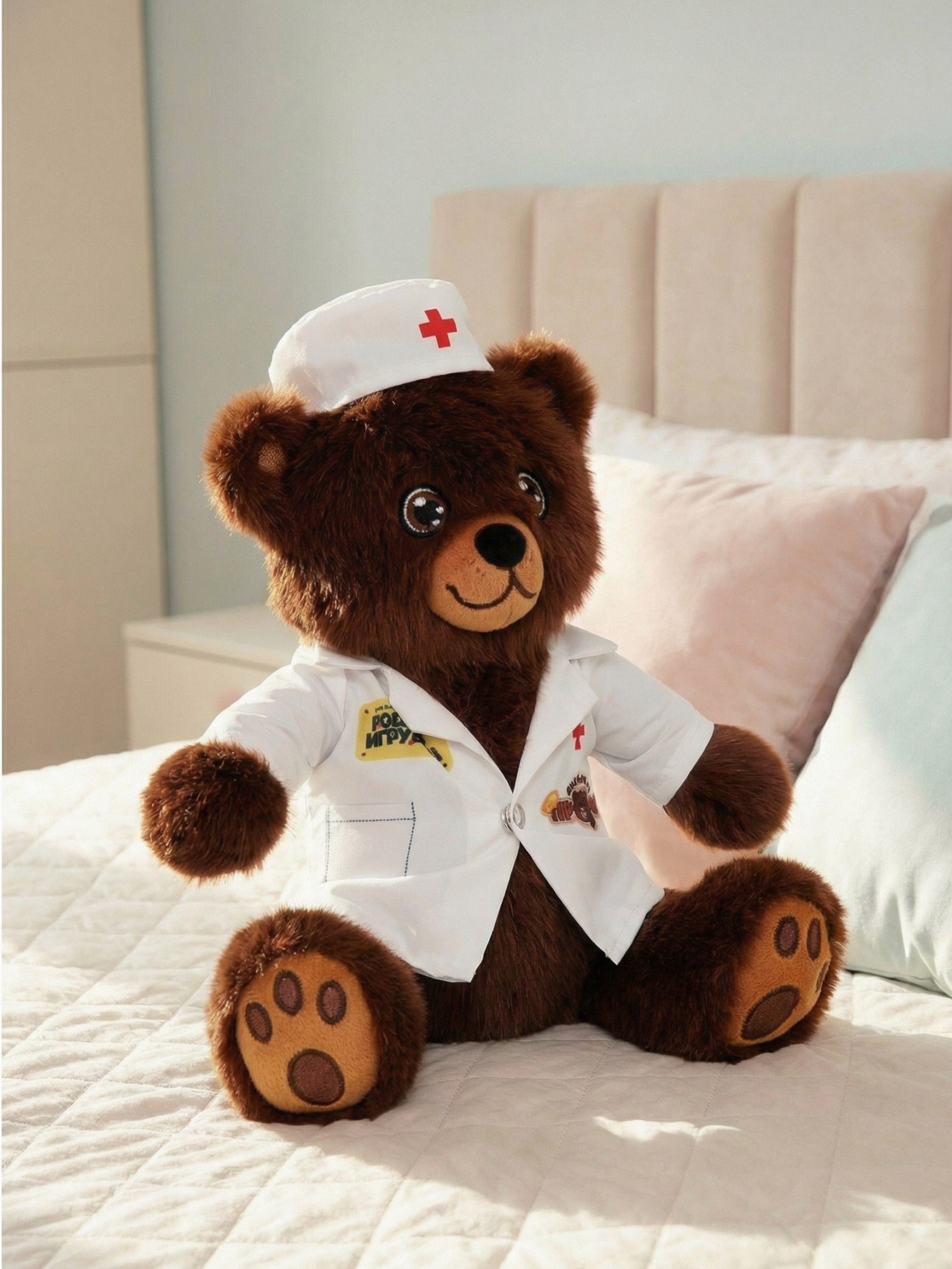 Мягкая игрушка Смолтойс мишка Мишка-врач - фото 2