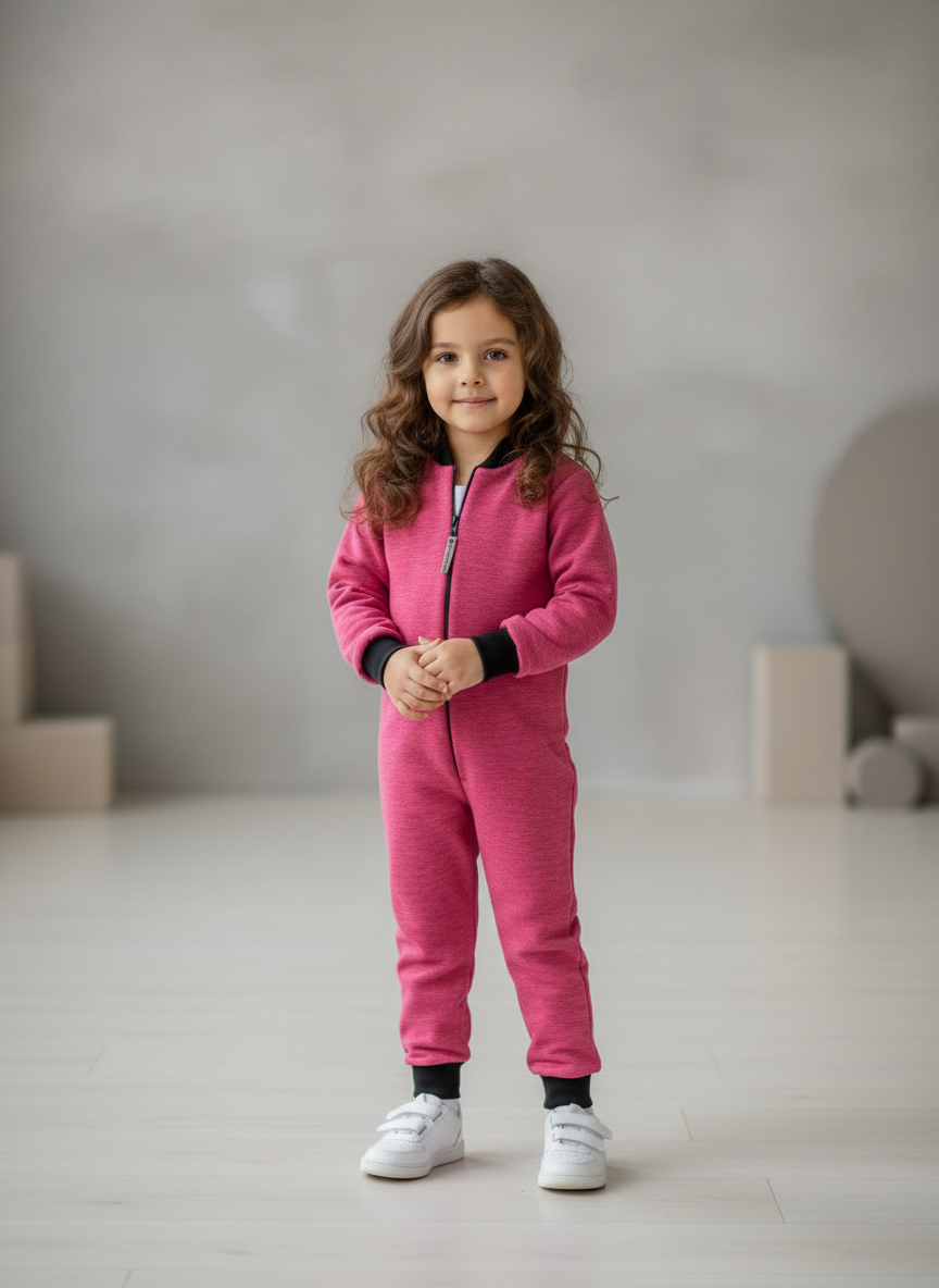 Комбинезон Утенок 298кт розовый - фото 1