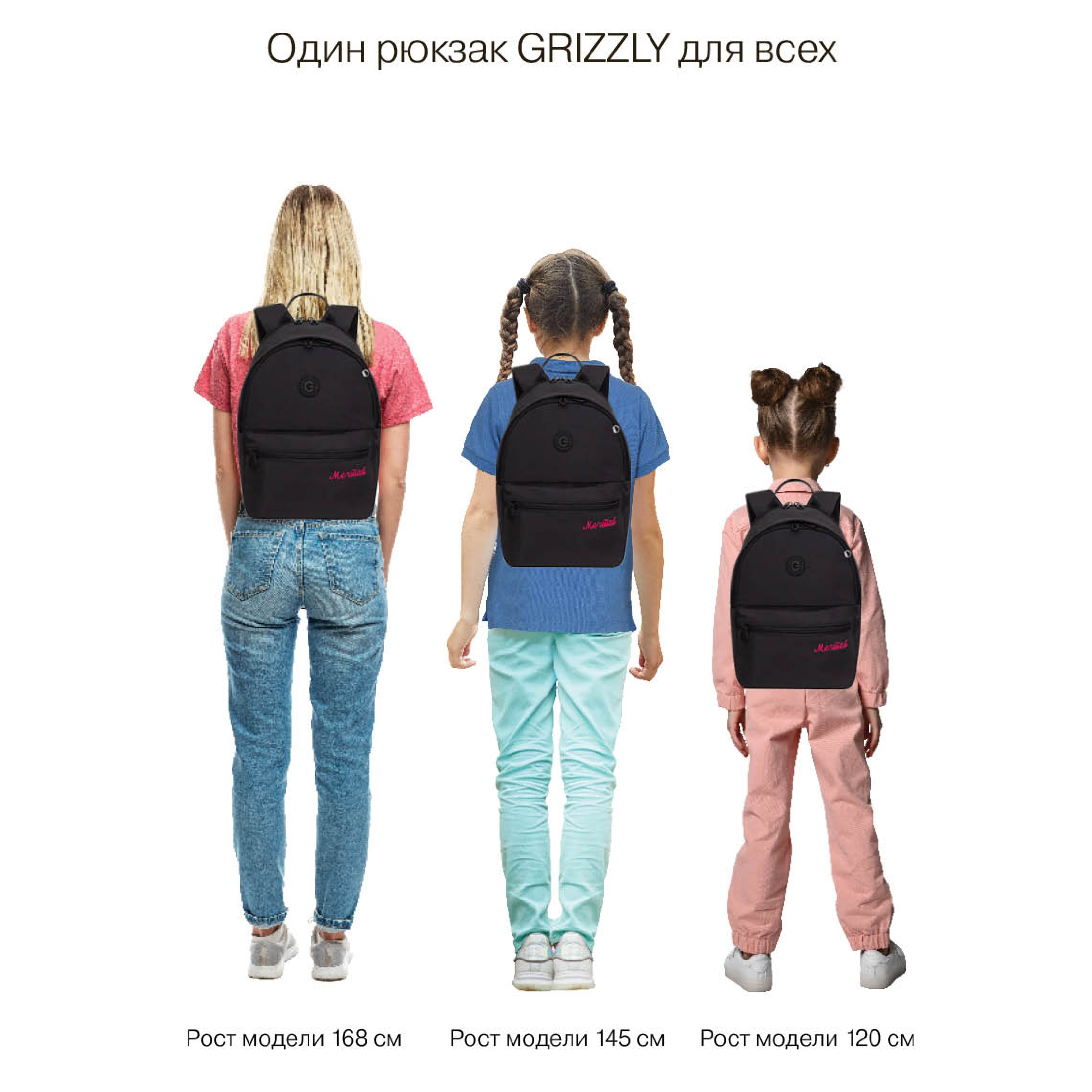 Рюкзак дошкольный Grizzly для девочки - фото 14