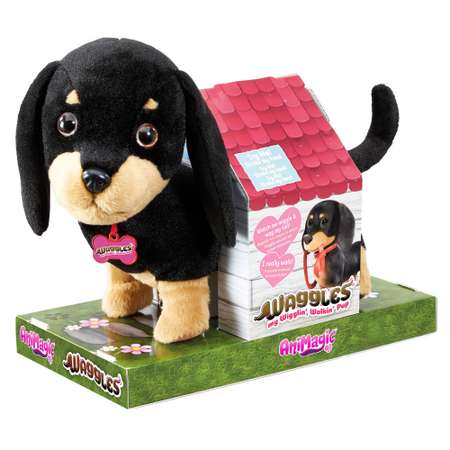 Игрушка мягкая ANIMAGIC щенок Waggles интерактивный 31290