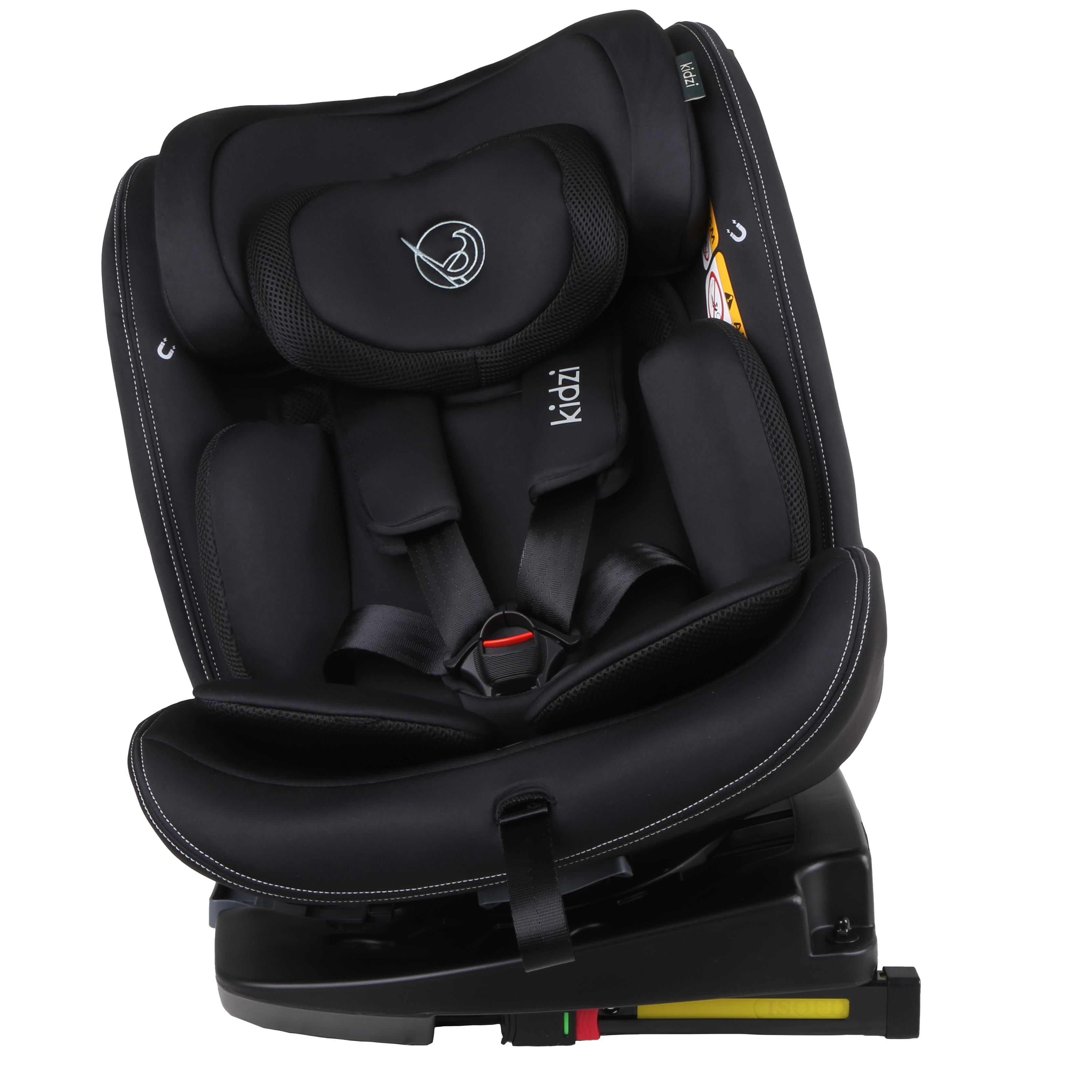 Автокресло Kidzi SPIN 360 i-SIZE Isofix 0+/1/2/3 (0-36 кг) черный - фото 6