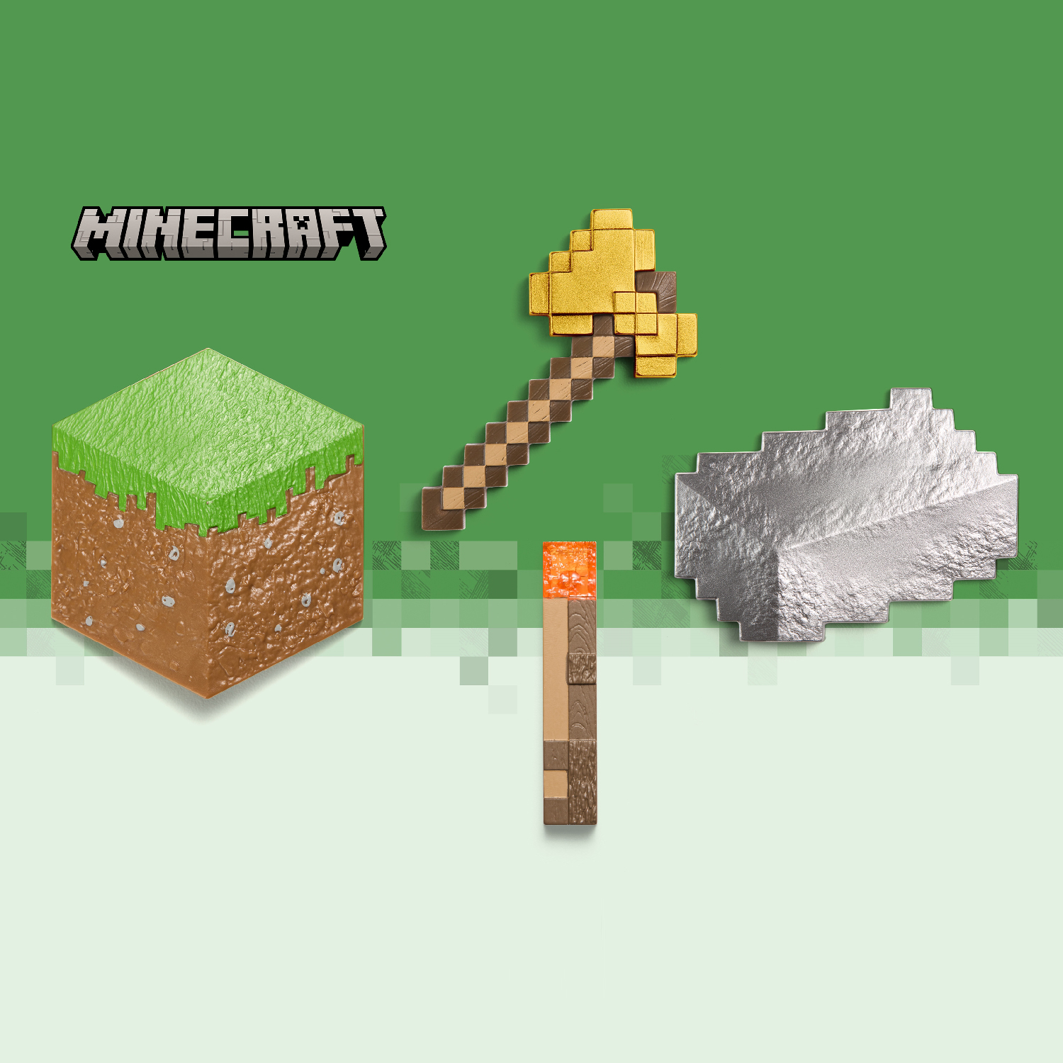 Игровой набор Minecraft Сундук Биом Равнины - фото 7