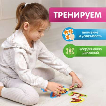 Пазл Alatoys деревянный в ассортименте