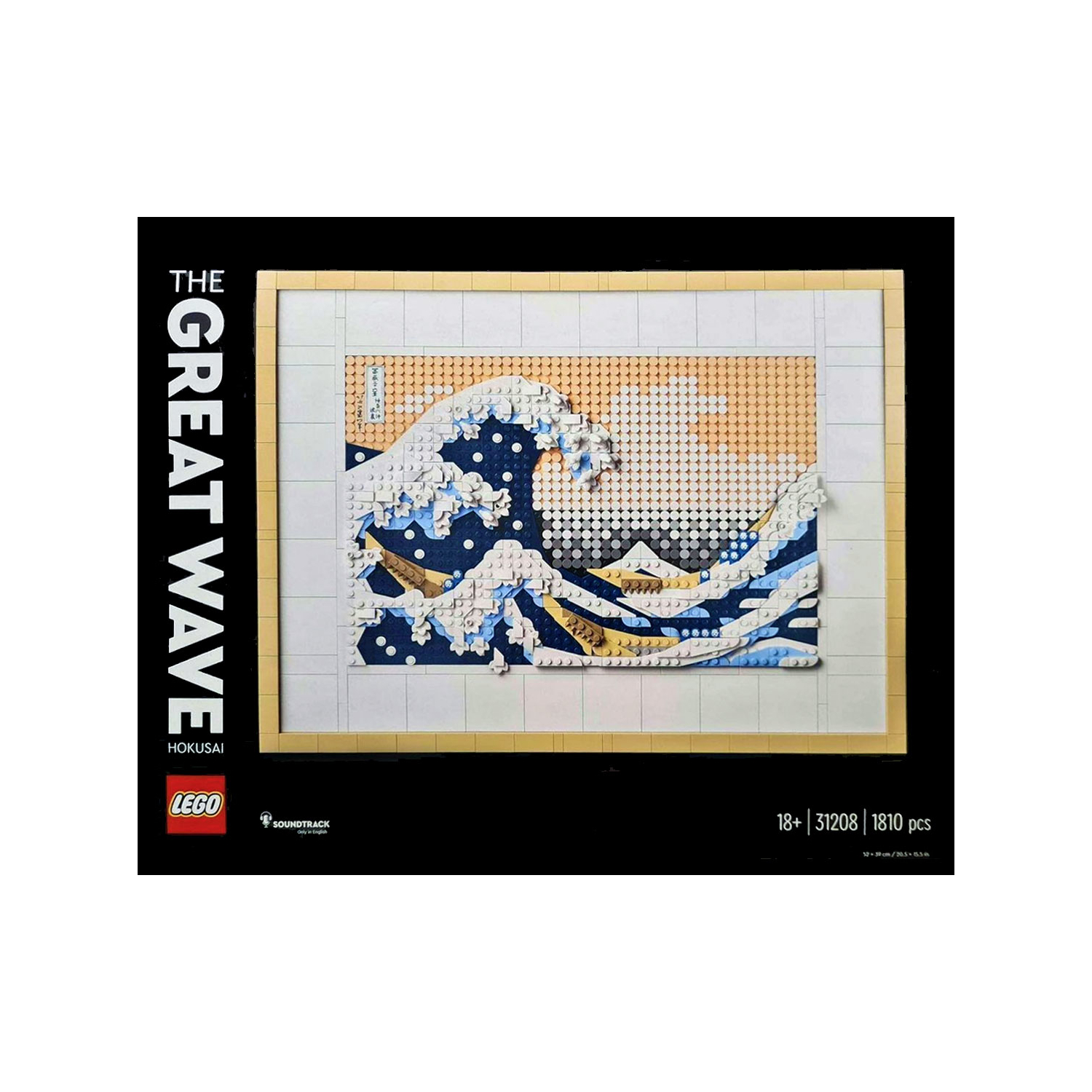 Конструктор LEGO Art Hokusai The Great Wave 1810 дет. - фото 13
