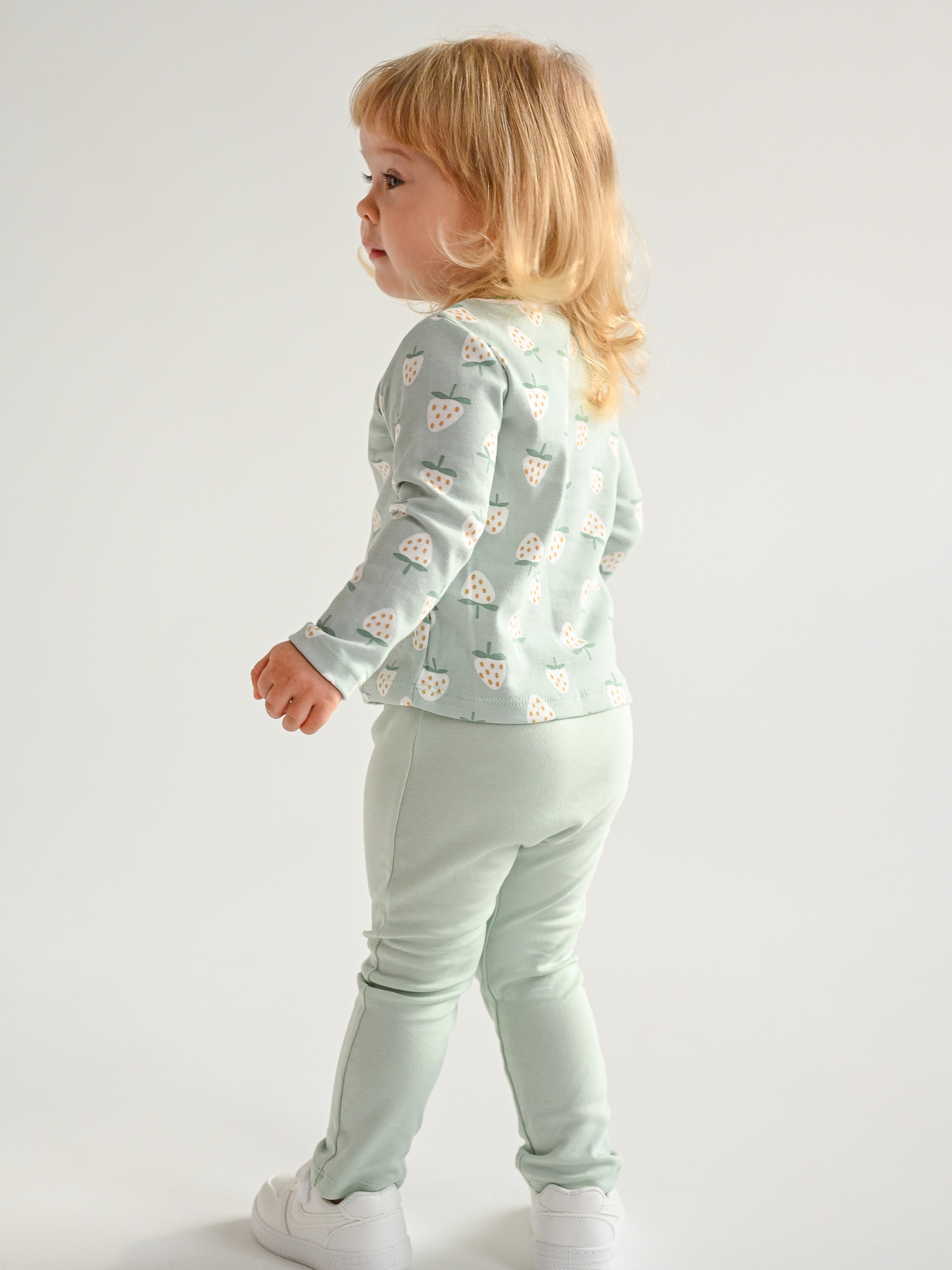 Лонгслив и леггинсы LEVA костюм_сахарная клубника - фото 7