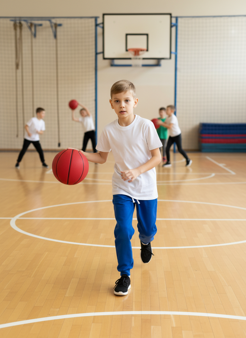 Брюки спортивные Утенок 413 василек - фото 2