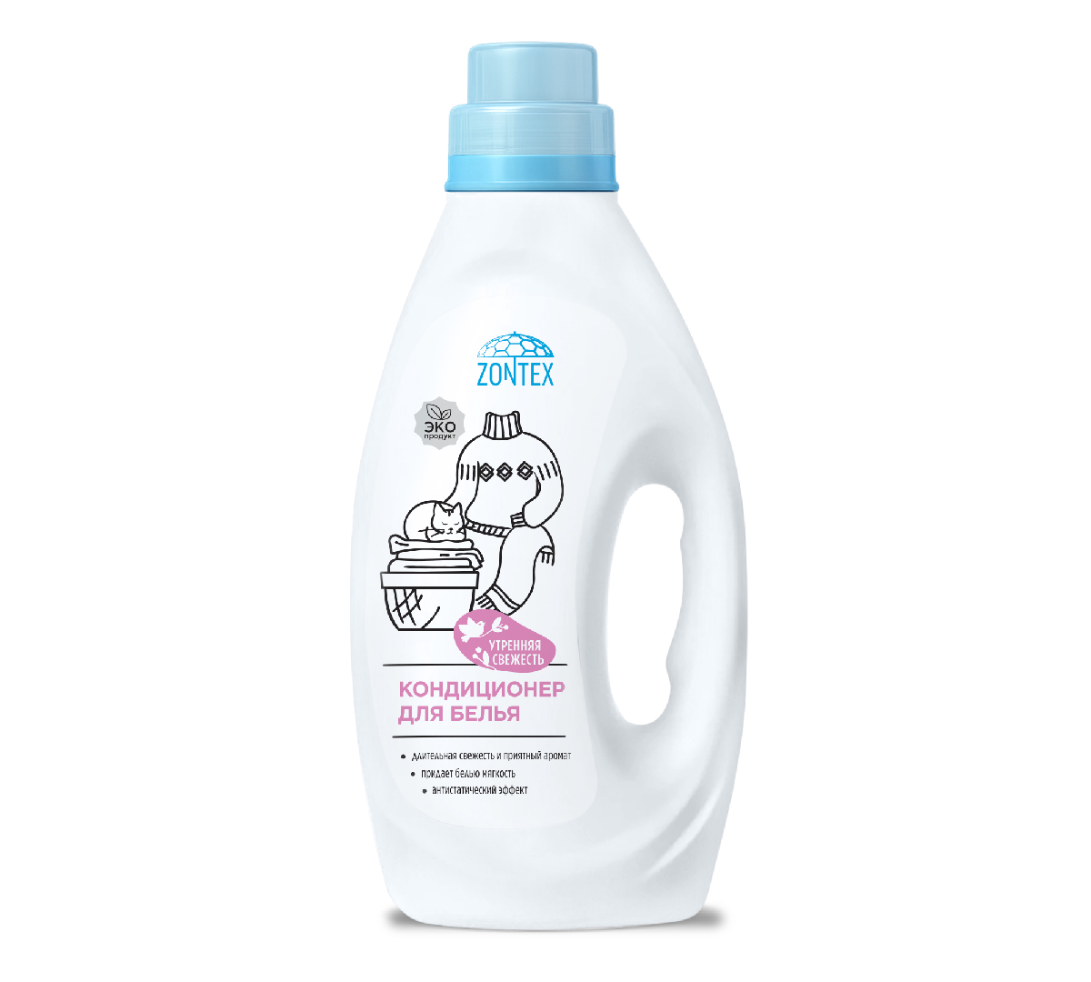 Кондиционер ZONTEX Утренняя Свежесть 1 л - фото 1