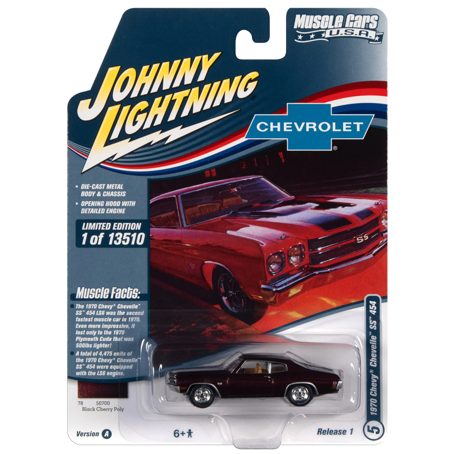 Автомобиль Johnny Lightning 1:64 JLMC029A-R1-N5 - фото 4