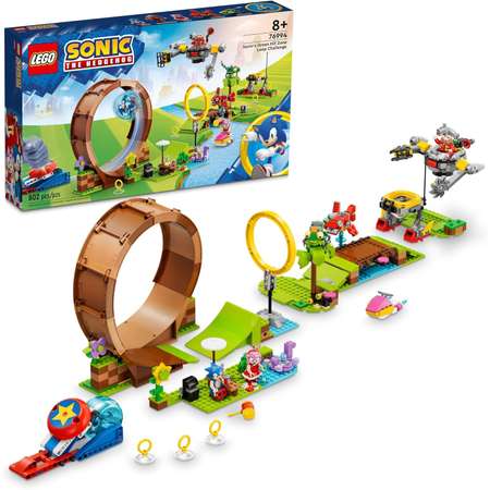 Конструктор LEGO Sonic the Hedgehog Green Hill Zone Loop Challenge блочный