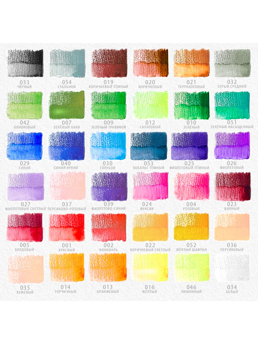 Карандаши акварельные Brauberg 36 шт. - фото 16