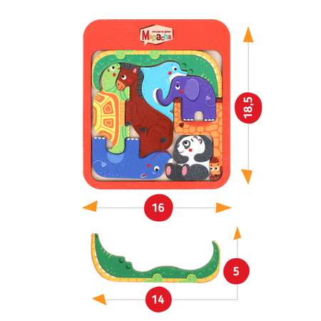 Настольная игра Mapacha Веселый зоопарк
