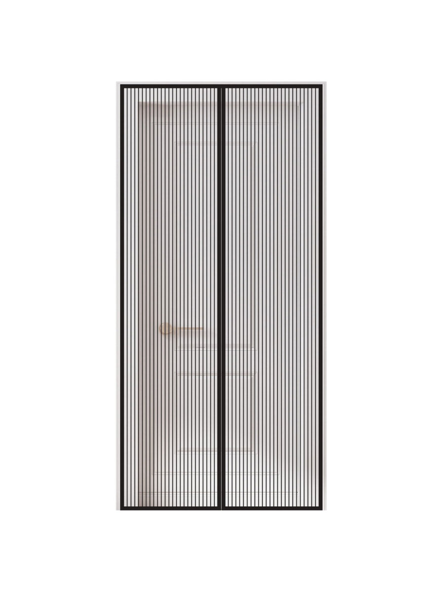 Москитная сетка DASWERK на дверь на магнитах от насекомых 100х210 см - фото 1