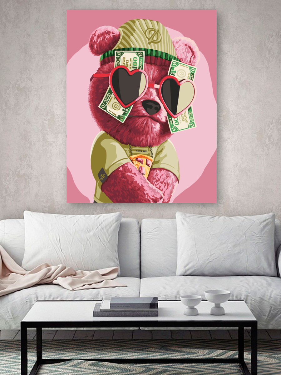 Картина по номерам Hobby Paint Тедди в ассортименте - фото 3