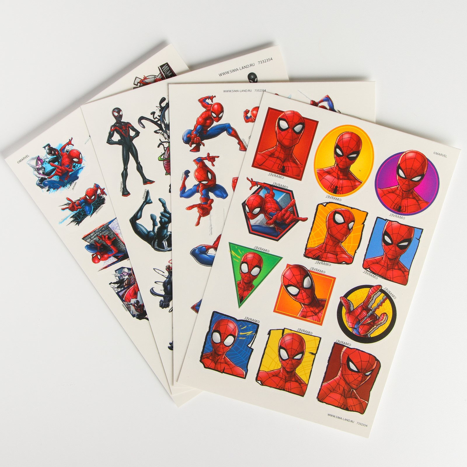 Наклейки Marvel 50 шт. - фото 2