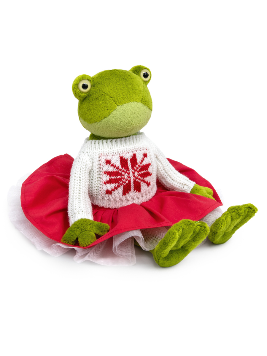 Мягкая игрушка BUDI BASA Оливия в свитере с орнаментом - фото 6