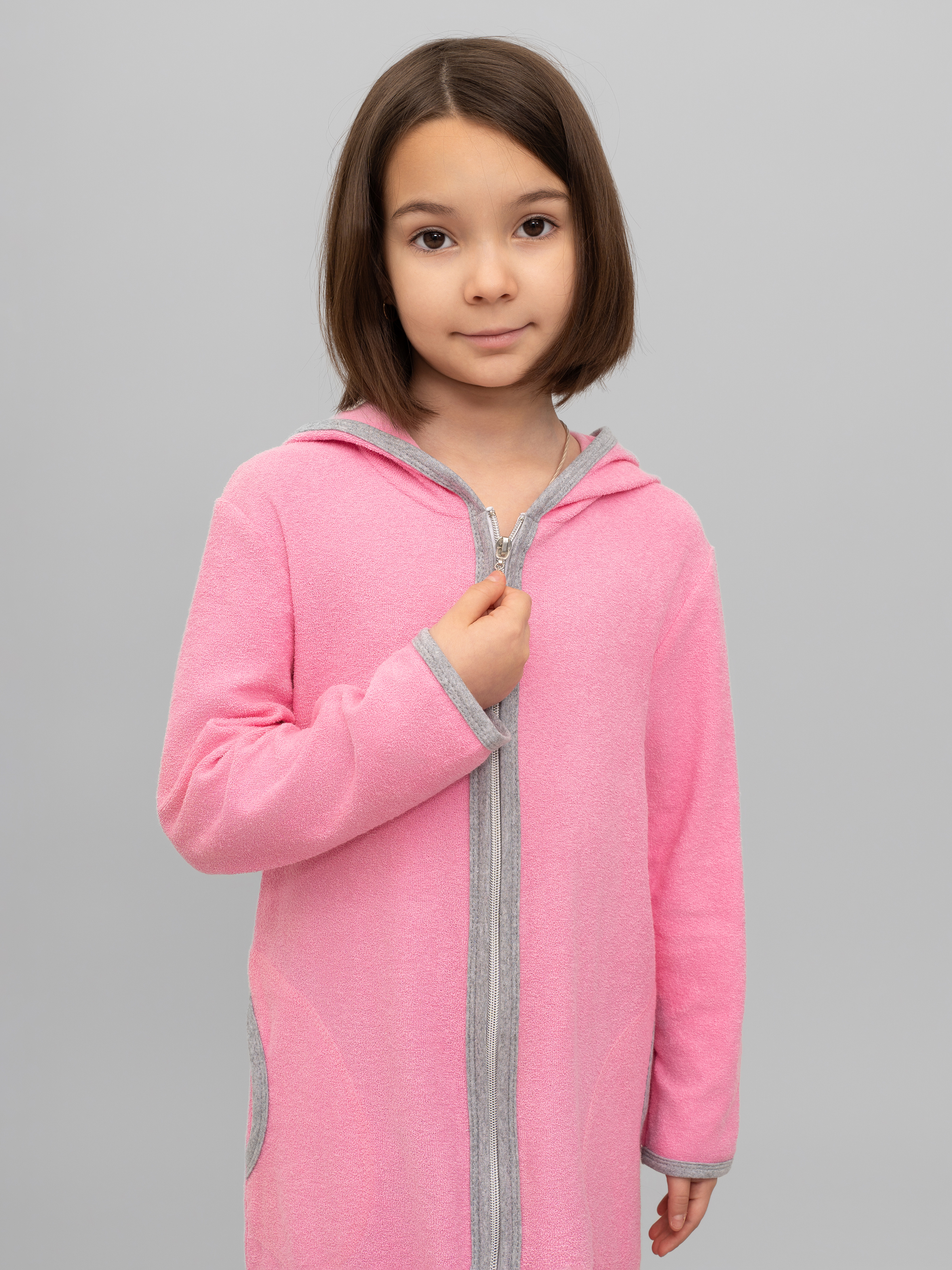 Халат Утенок 906 розовый - фото 9