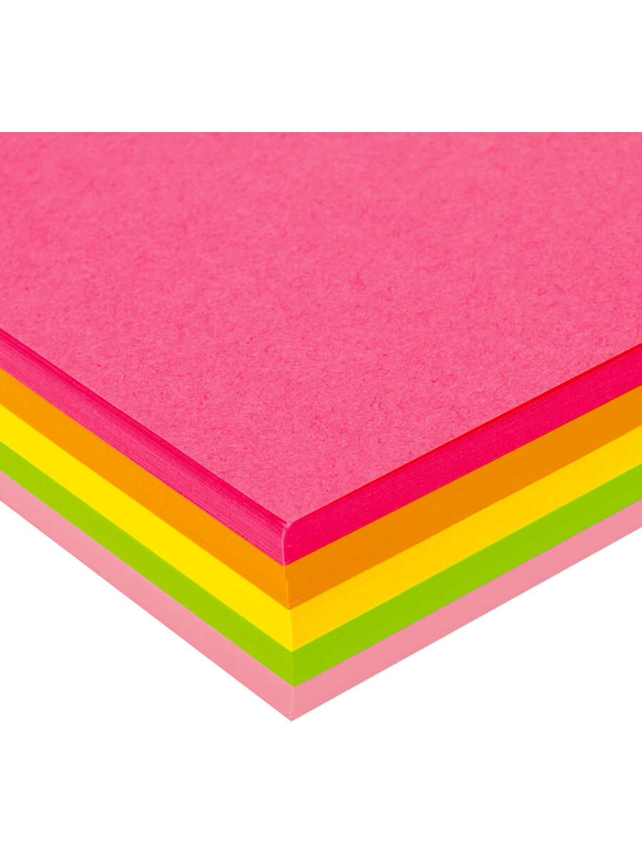 Цветная бумага Brauberg для принтера и школы А4 набор 250 листов 5 цветов - фото 6