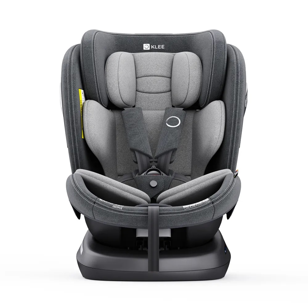 Автокресло KLEE Rapid 360 Fix Isofix 0+/1/2/3 (0-36 кг) серый - фото 2