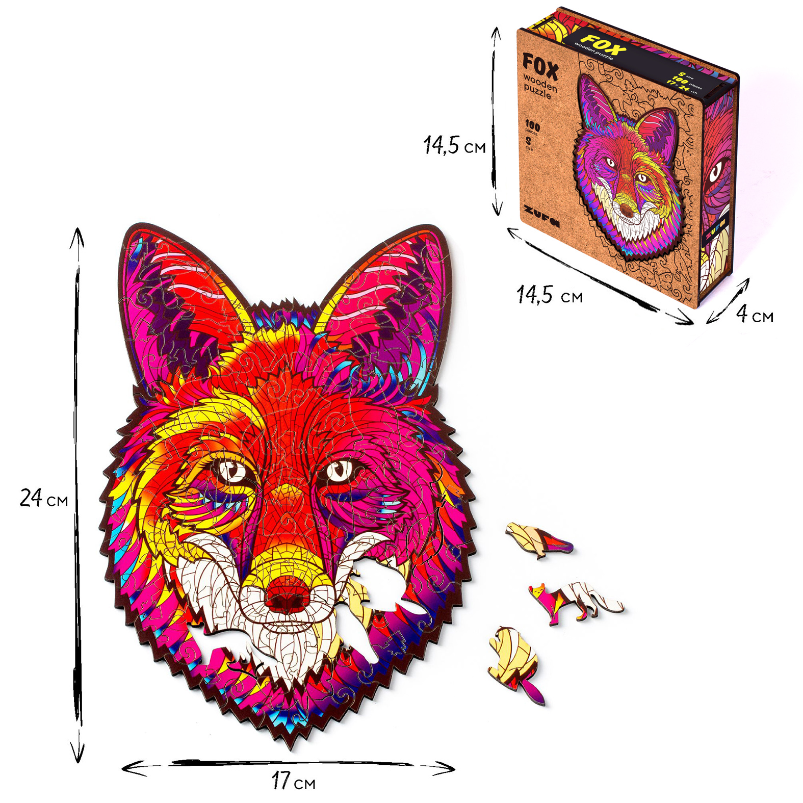 Пазл ZUFA деревянный - фото 6