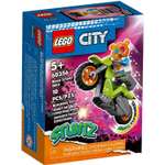 Конструктор LEGO City Медвежий трюковой велосипед блочный