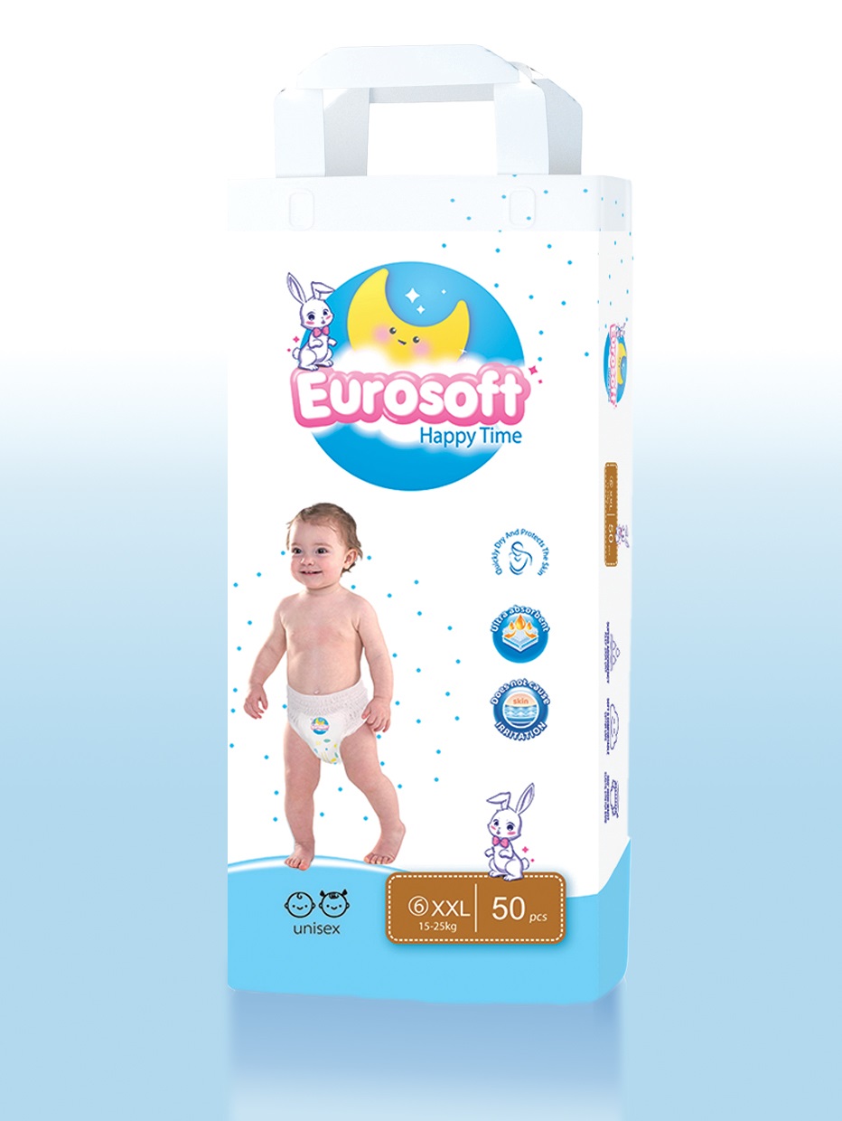 Трусики EUROSOFT XXL (15-22 кг) 50 шт. - фото 1