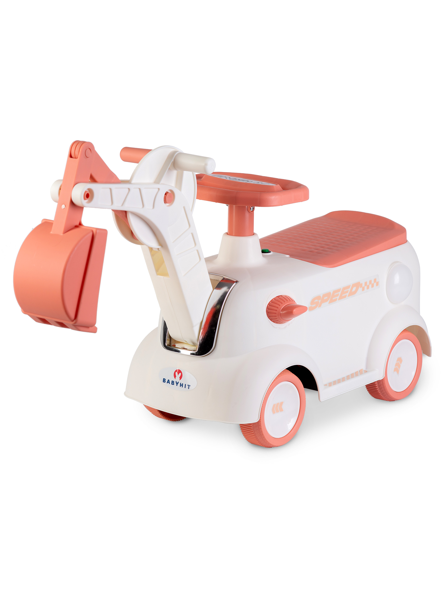 Пушкар Babyhit Dig Bot розовый - фото 3