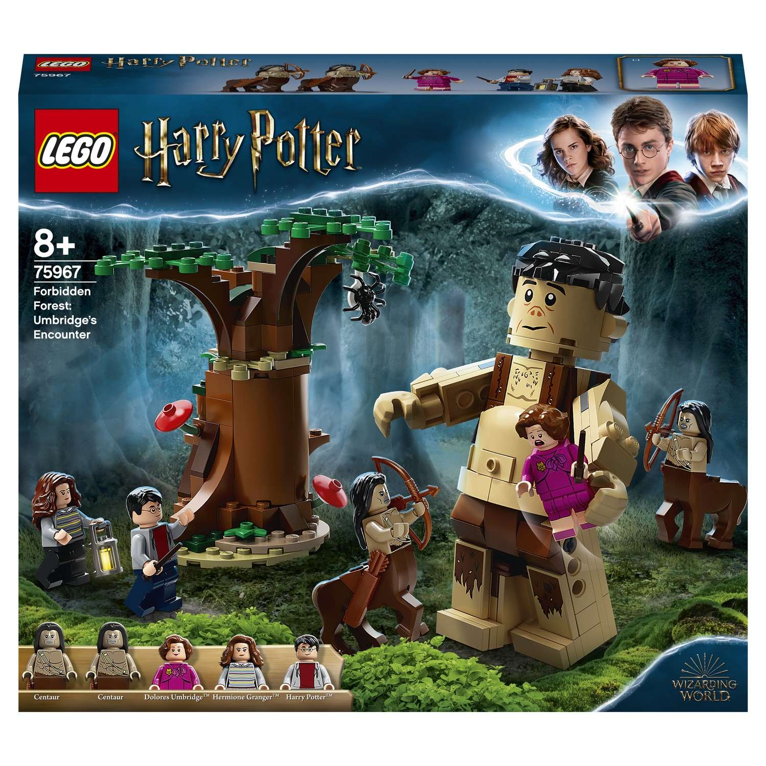 Конструктор LEGO Harry Potter Грохх и Долорес Амбридж блочный - фото 2