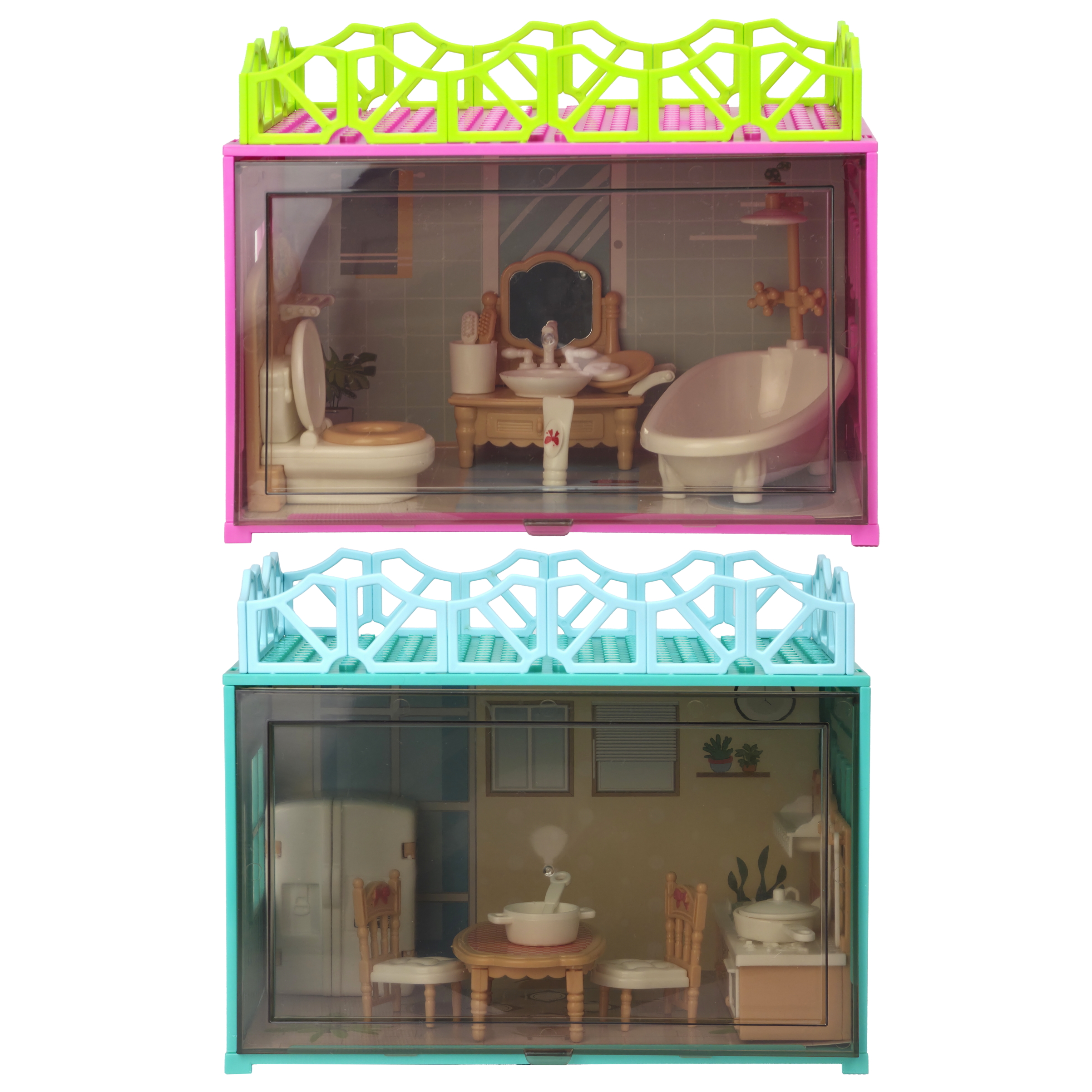 Домик для кукол 1TOY с мебелью Т26710 - фото 3