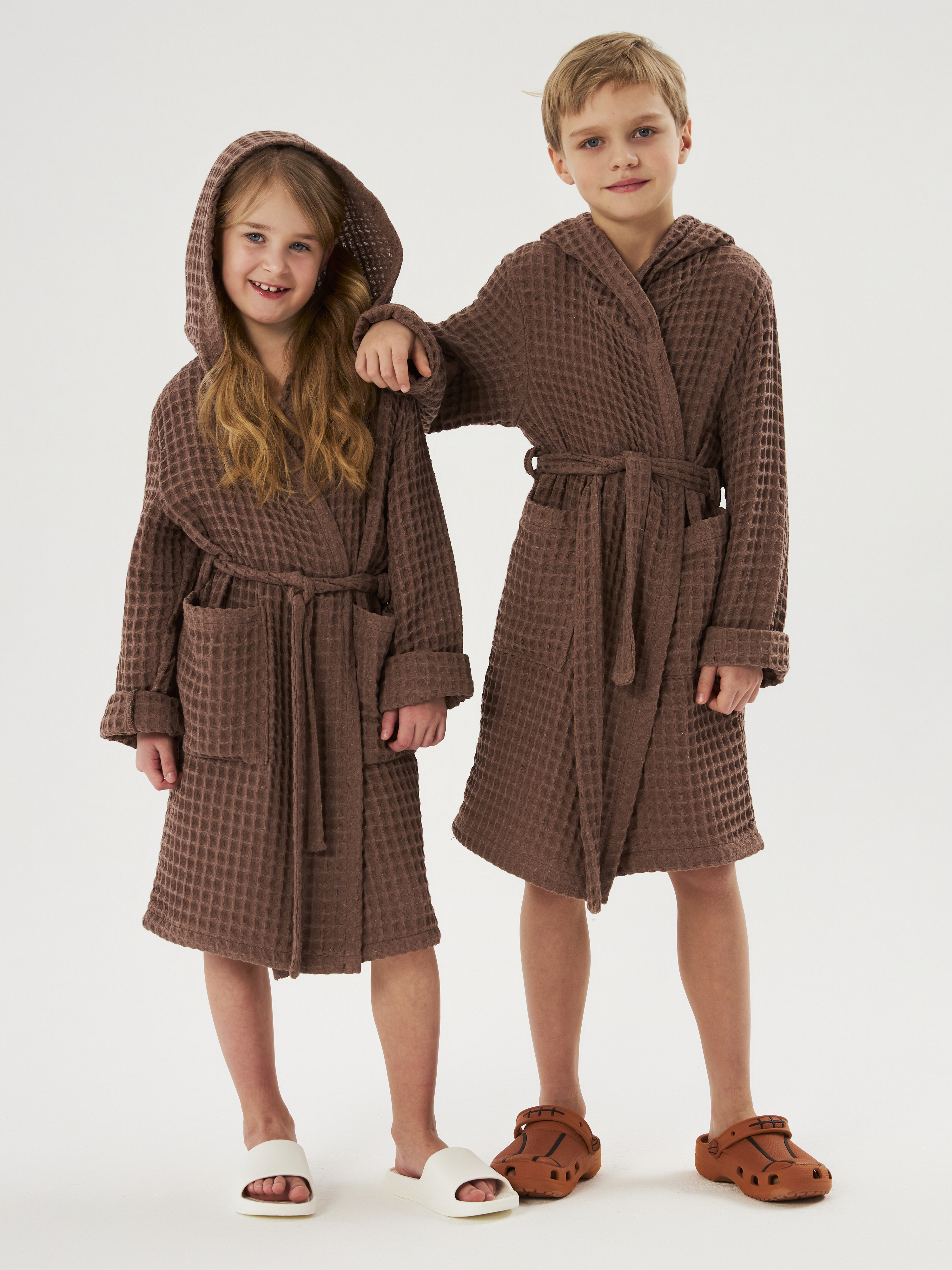 Халат Осьминожка 826-11/шоколадный - фото 5