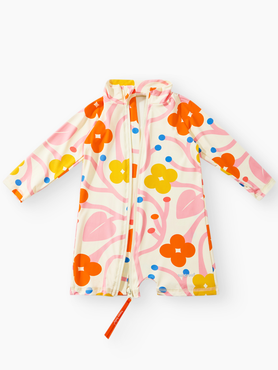 Костюм купальный Happy Baby 50654-0_milky (sweety garden) - фото 2