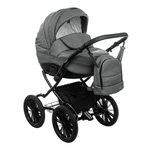 Коляска 2в1 JOVOLA Velino Plus Ve 02 т-серая кожа