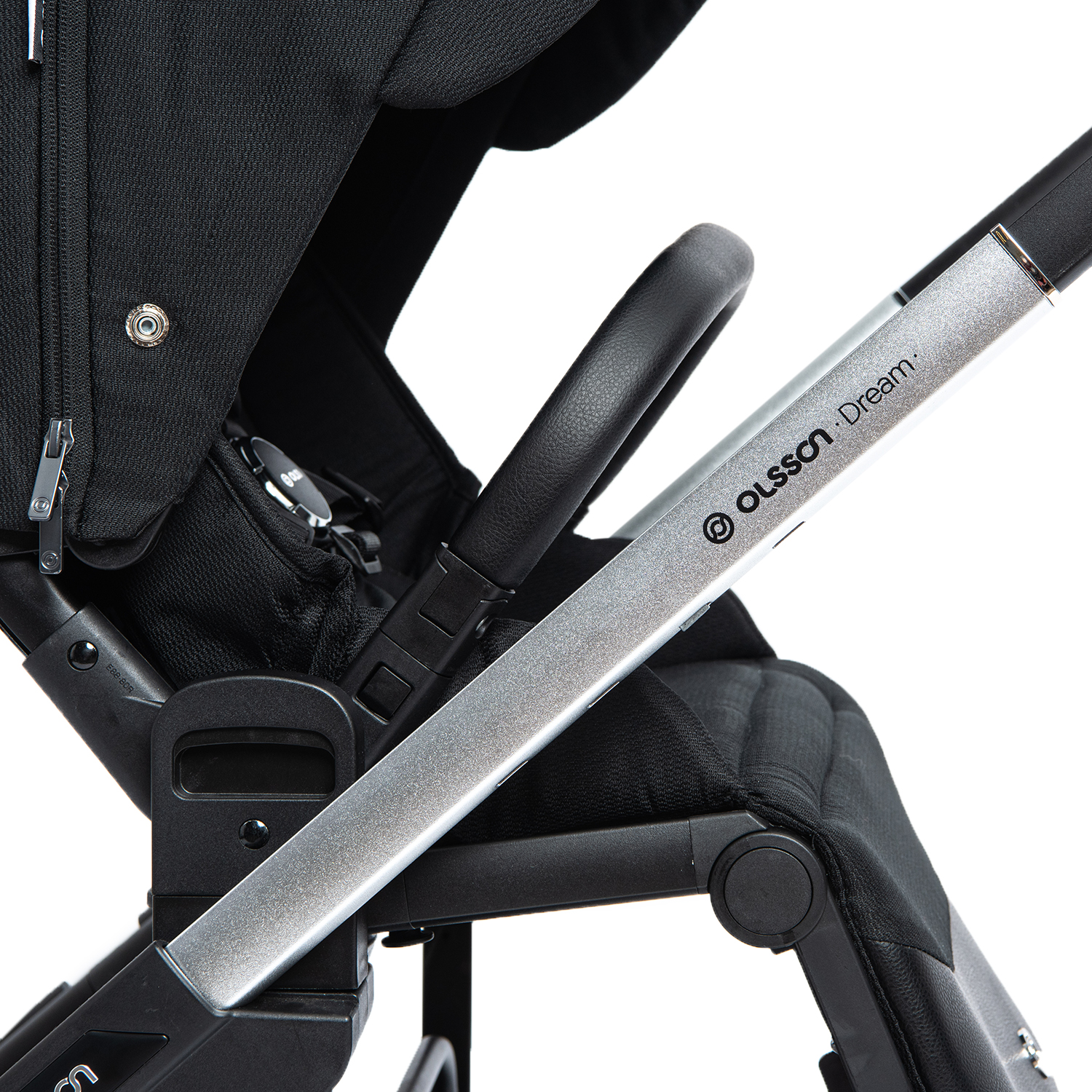 Коляска 2в1 Olsson Dream Black - фото 46