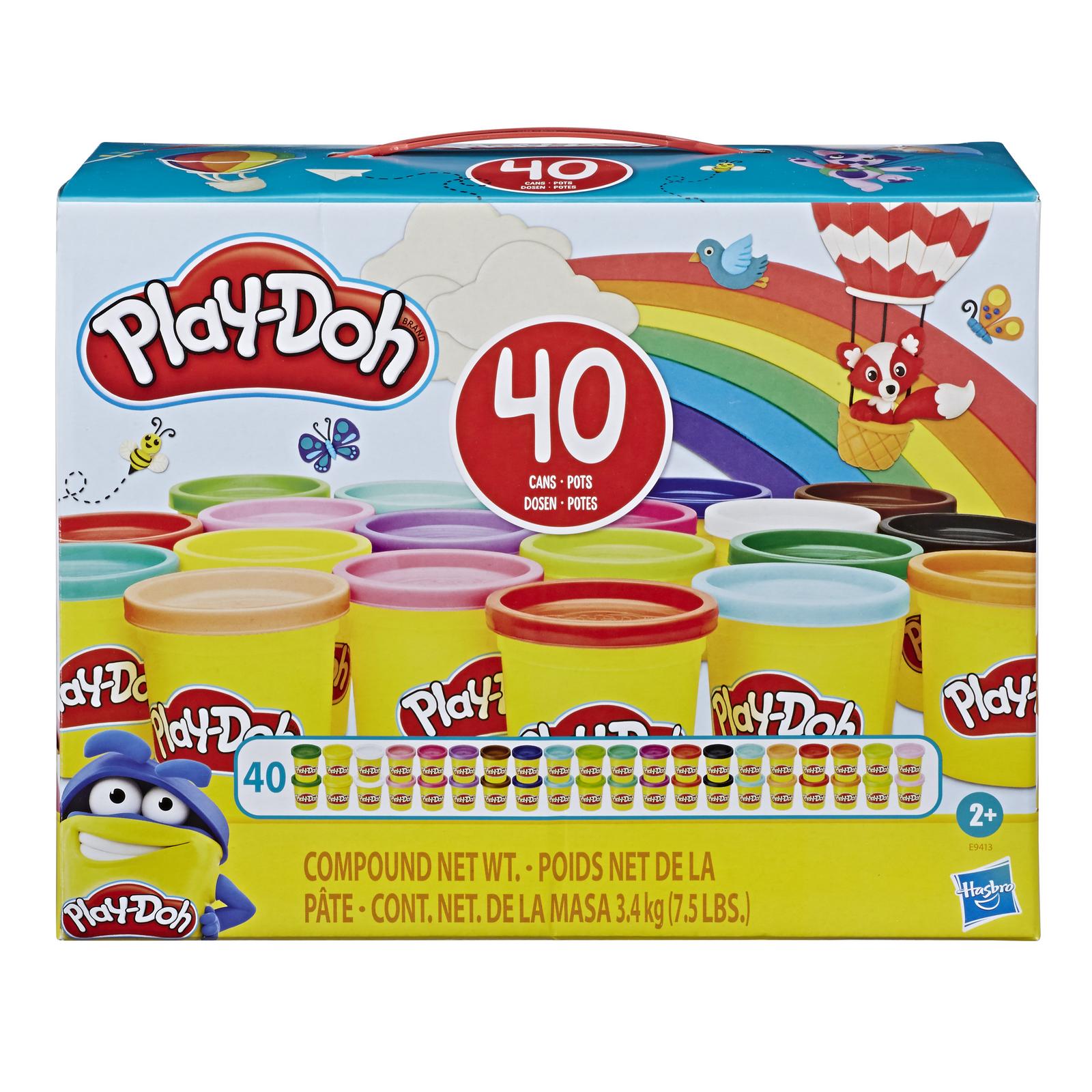 Пластилин Play-Doh 40 цв. - фото 1