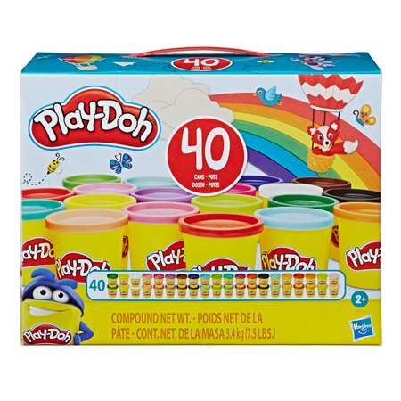 Пластилин Play-Doh 40 цв.