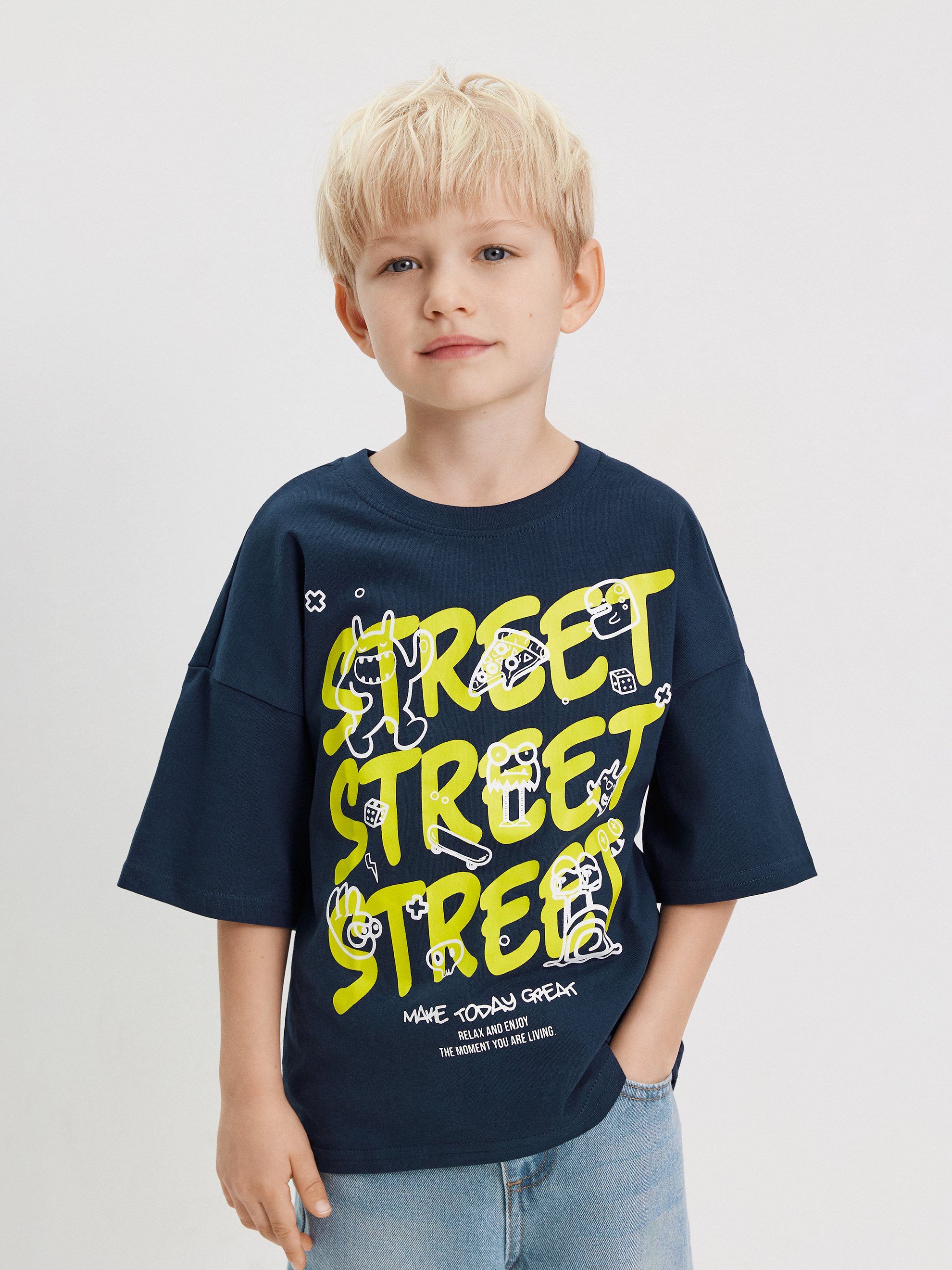 Изображение товара Футболка Acoola STREET MAKE TODAY GREAT RELAX AND ENJOY