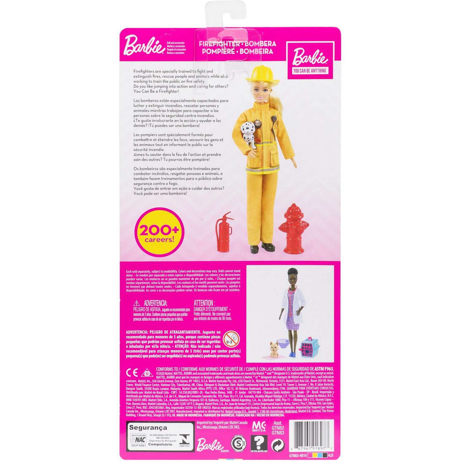 Кукла модельная Barbie GTN83 - фото 4