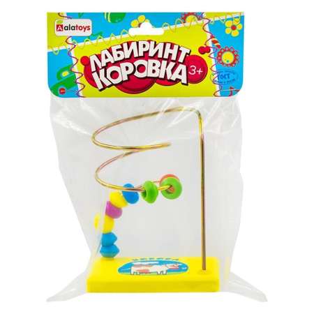 Игрушка Alatoys лабиринт Корова