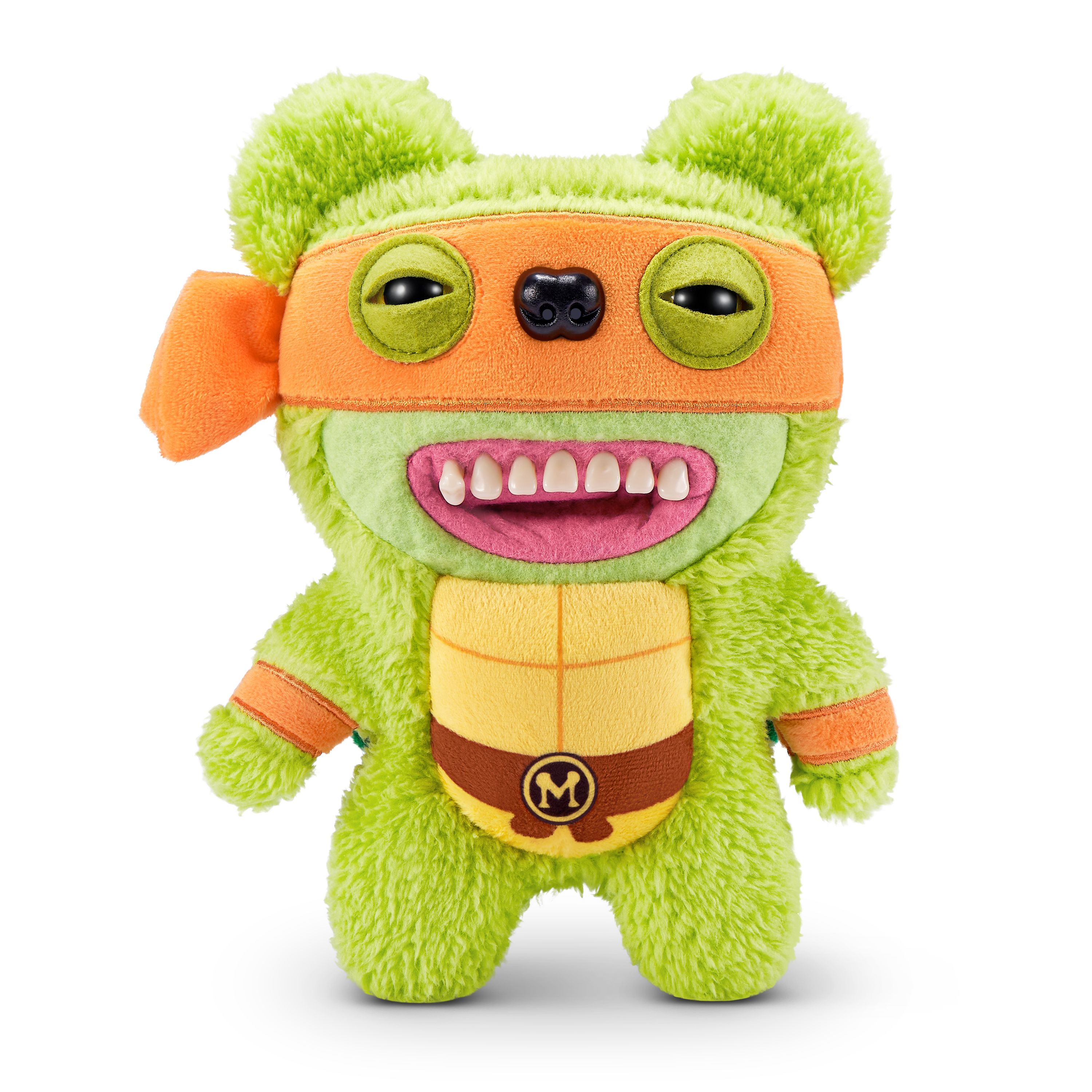 Игрушка мягкая FUGGLER Микеланджело Черепашки Ниндзя 24см 15707B - фото 9