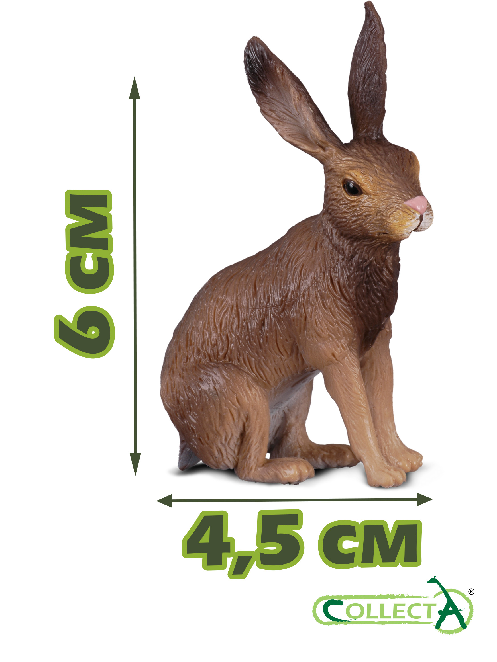 Фигурка Collecta Заяц-русак 6 см - фото 2
