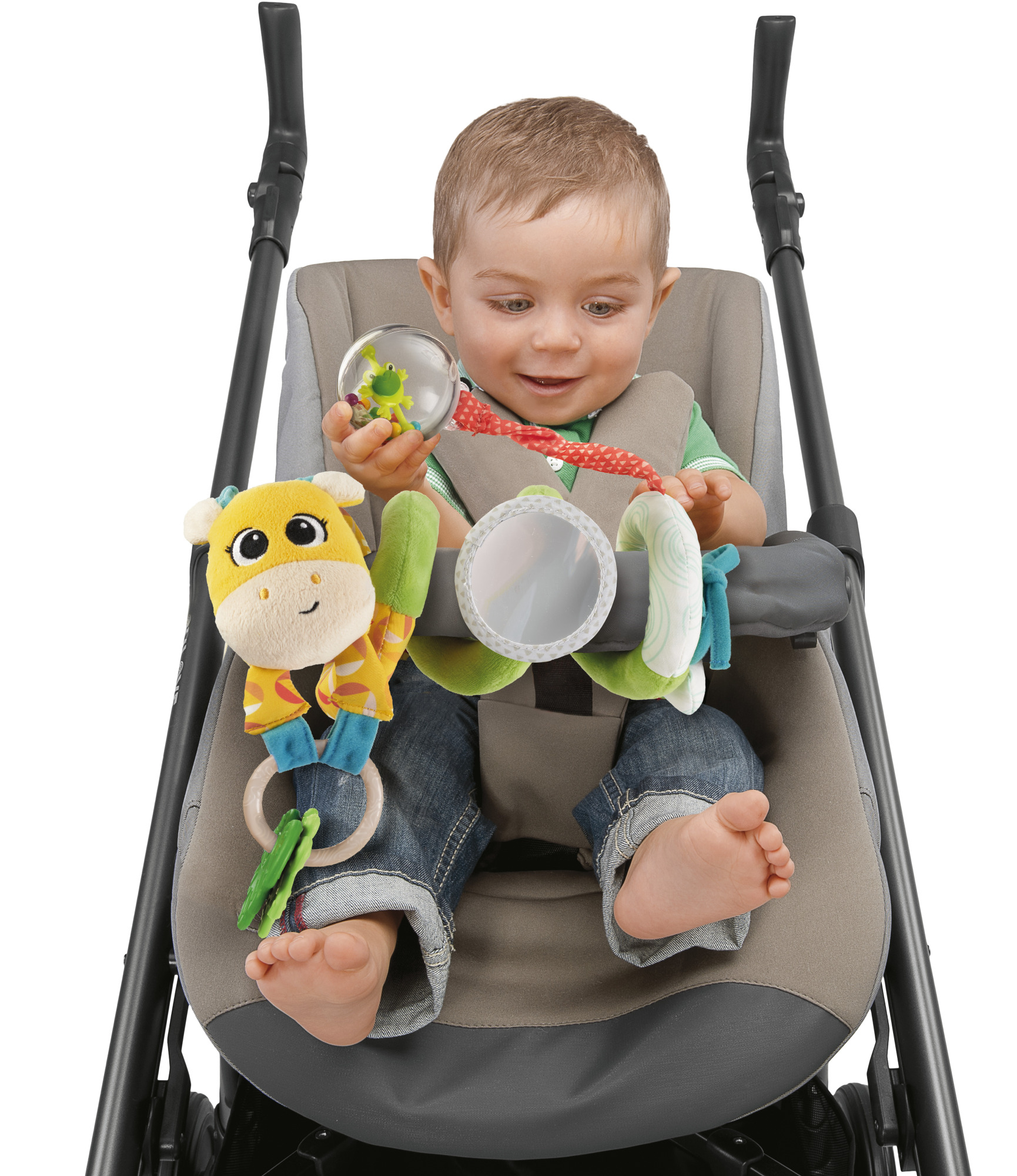 Игрушка мягкая Chicco жираф 14 см - фото 2
