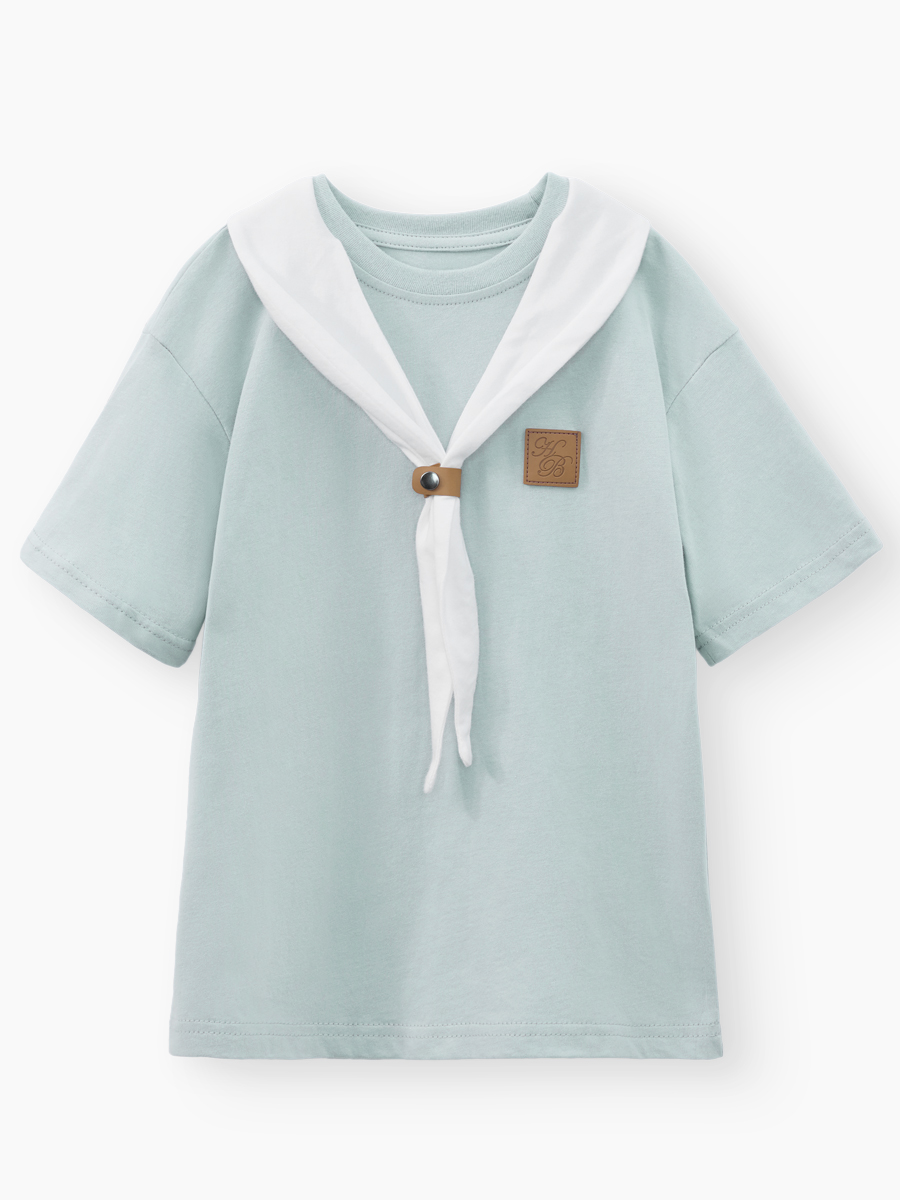 Футболка Happy Baby 88721-1_light-blue - фото 3