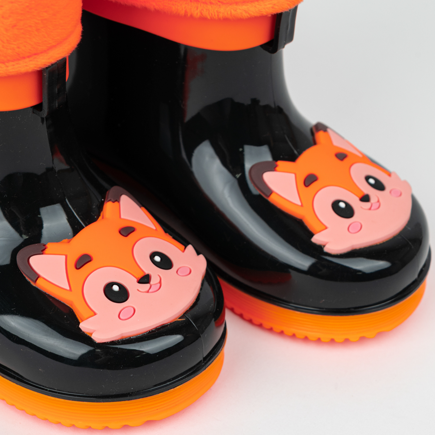 Сапоги резиновые TikkaGo 8U03_2433-1_black-orange - фото 3