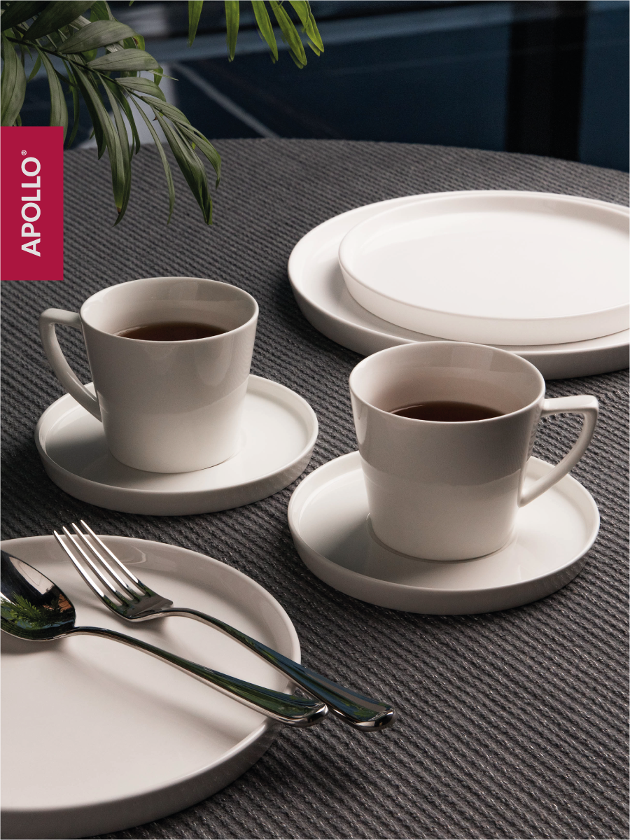 Набор чайных пар APOLLO 4 предмета - фото 1