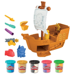 Масса для лепки Play-Doh Пиратский корабль 5 цв.