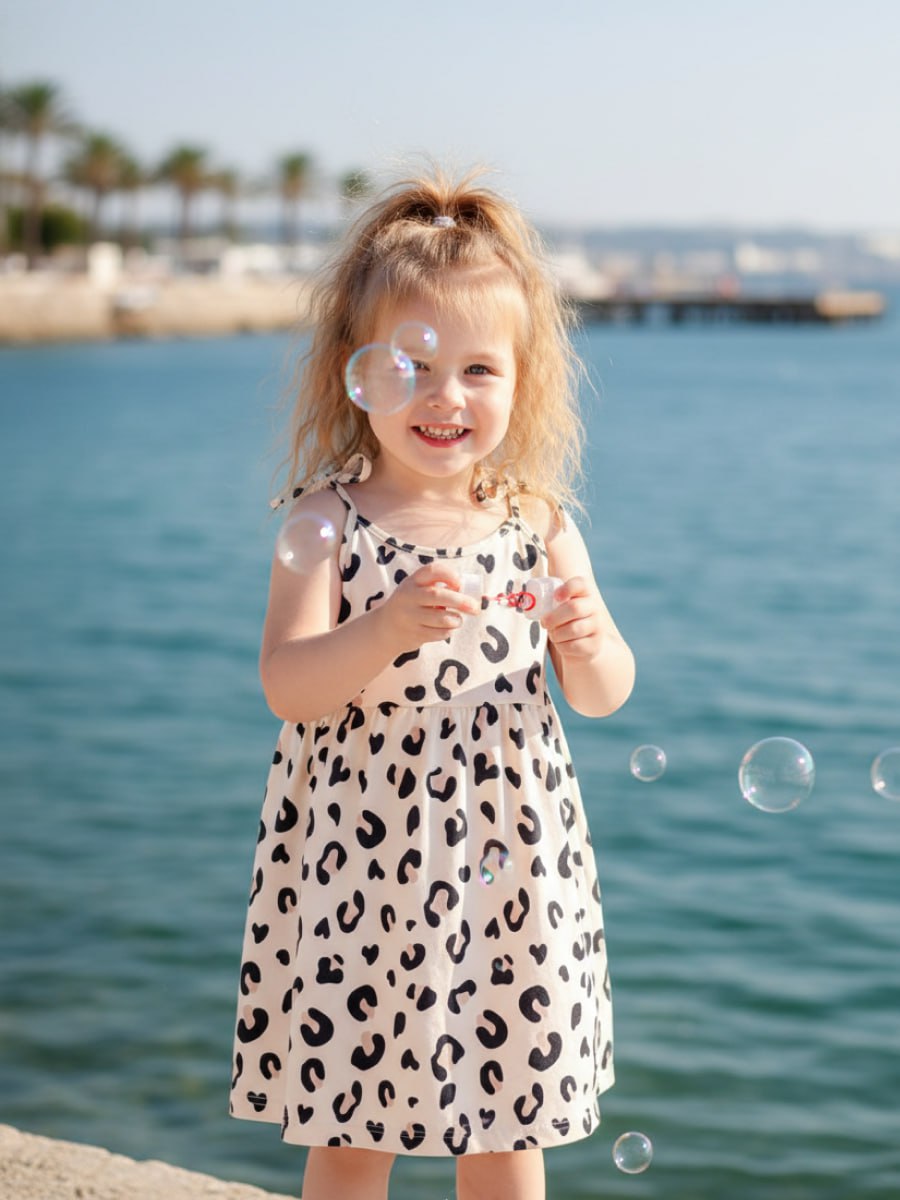 Сарафан VEDDI 534к-2024-экрю/леопард - фото 11