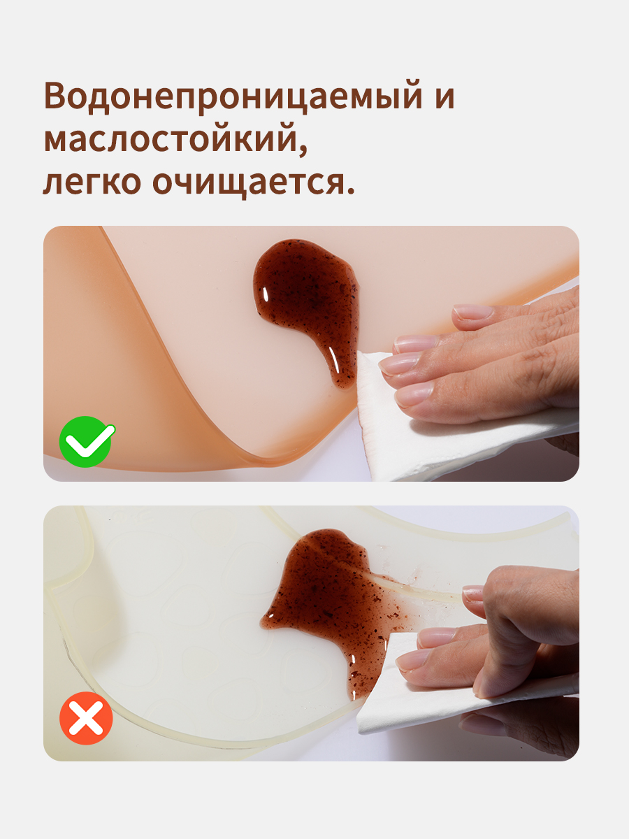 Нагрудник thyseed силикон 1 шт. - фото 13