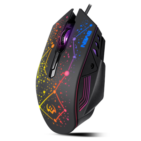 Мышь игровая SVEN rx-g730 с RGB-подсветкой