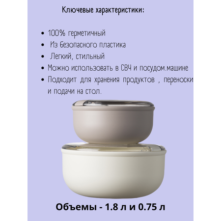 Контейнер круглый Omada Pull box