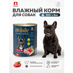 Корм влажный Зоогурман Holistic Телятина с зеленой фасолью 350 г х 6 шт