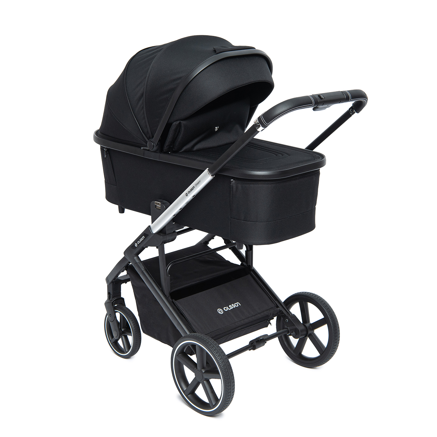 Коляска 2в1 Olsson Dream Black - фото 17